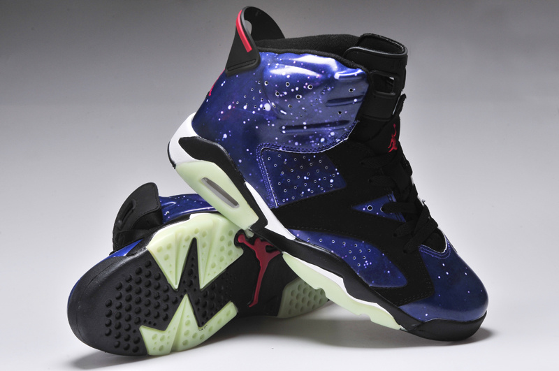 Air Jordan 6 Women Shoes Blue Online